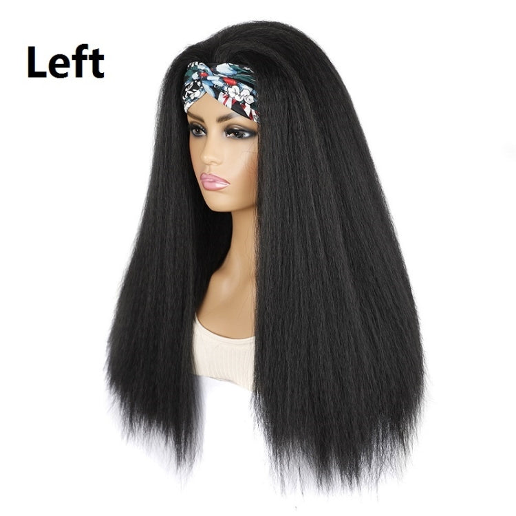 Turban Headband Corn Beard Long Hair Wig Headgear, Color Classification: 1B # XJ - free shipping - PMC TechLife - Order now!