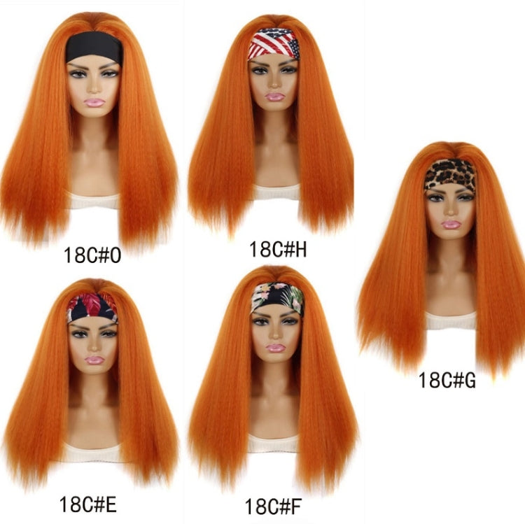 Turban Headband Corn Beard Long Hair Wig Headgear, Color Classification: 18C # G - free shipping - PMC TechLife - Order now!
