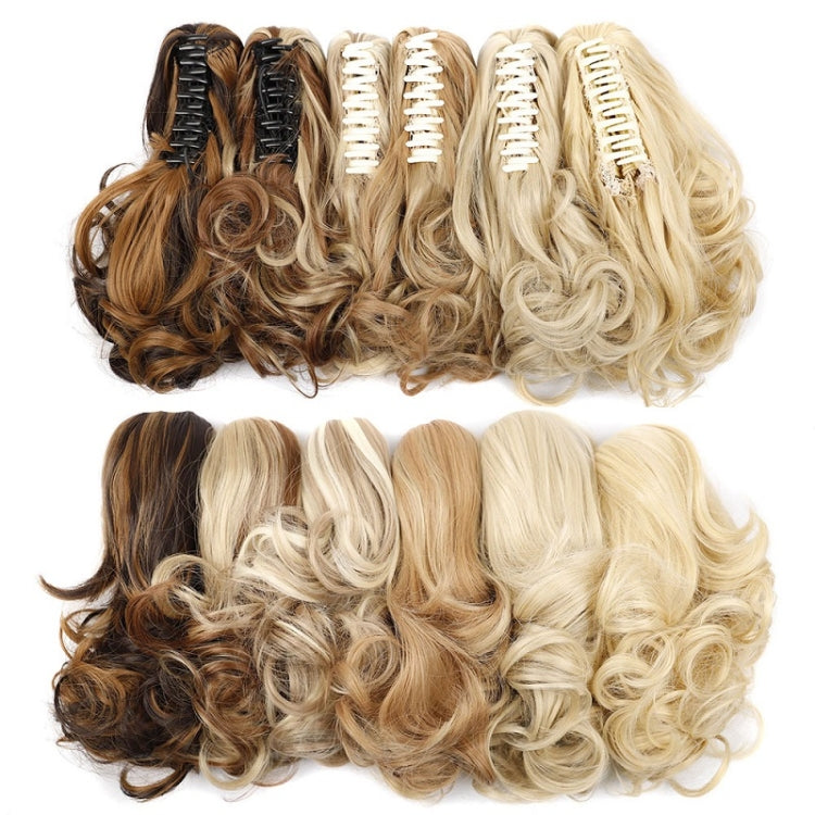 Women Curly Hair Short Ponytail Wig With Shark Clip(86M613 #) - free shipping - PMC TechLife - Order now!