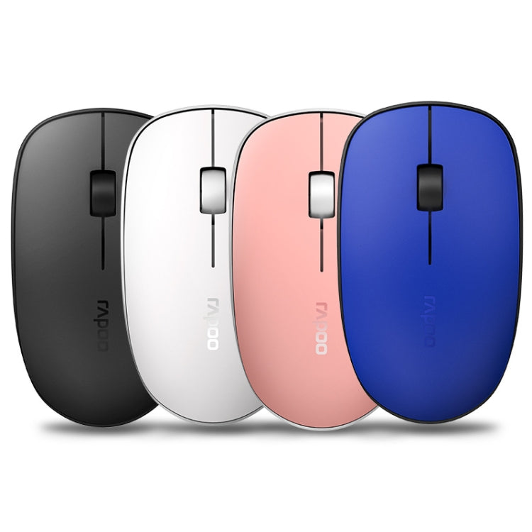 Rapoo M200G 1300 DPI 3 Keys Silent Wireless Mouse(Pink) - free shipping - PMC Jewellery - Order now!