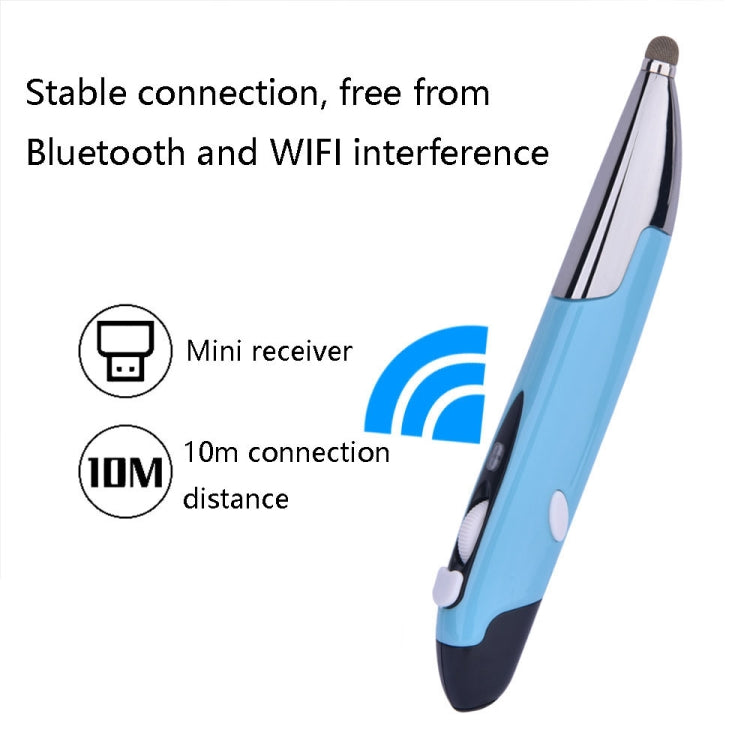 PR-06S Voice Control AI Wis Mouse Handwriting Wireless Mouse(Blue) - free shipping - PMC Jewellery - Order now!