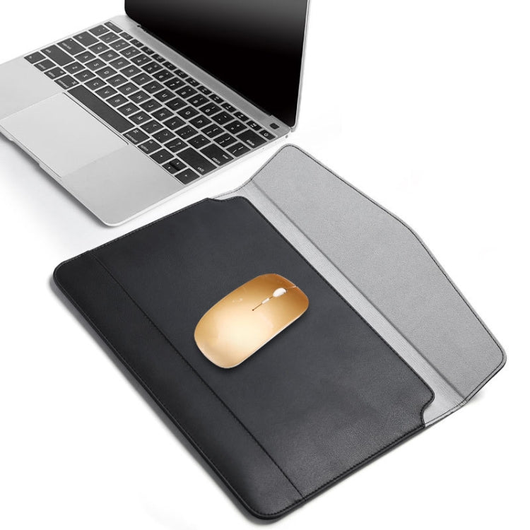 Horizontal  Embossed Notebook Liner Bag Ultra-Thin Magnetic Holster, Applicable Model: 13 inch(Dark Blue) - 13.3 inch by PMC Jewellery | Online Shopping South Africa | PMC Jewellery | Buy Now Pay Later Mobicred