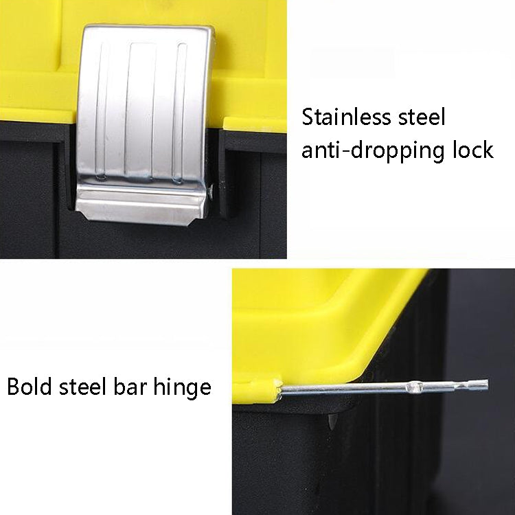 21 inch Folding  Hardware Storage Box Hand-Filled Car Parts Toolbox Portable Electrician Repair Toolbox - Storage Bags & Boxes by PMC TechLife | Online Shopping South Africa | PMC TechLife | Buy Now Pay Later Mobicred