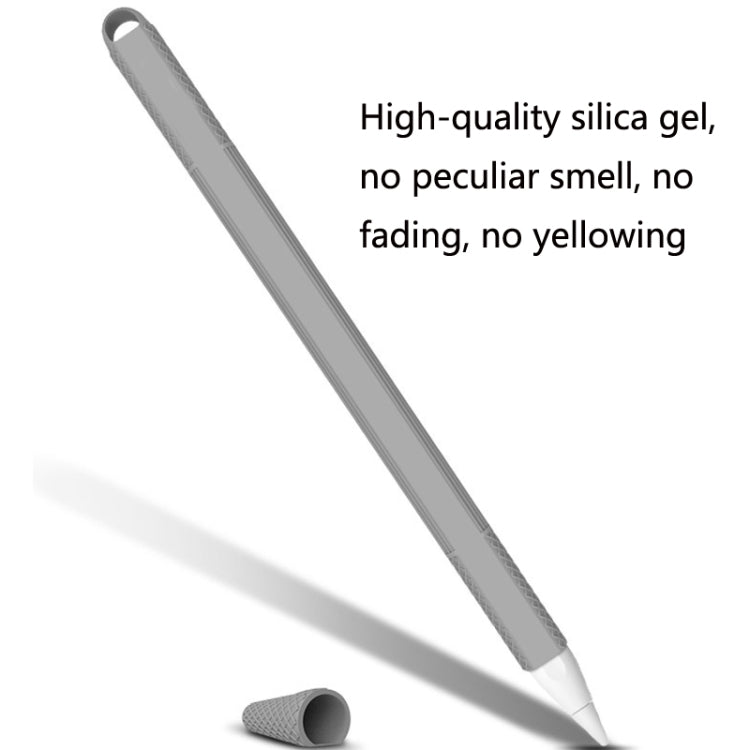 5 PCS Stylus Silicone Protective Case For Apple Pencil 2(Red) - Pencil Accessories by PMC TechLife | Online Shopping South Africa | PMC TechLife