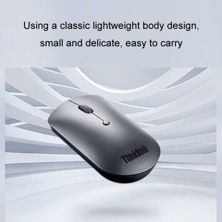 Lenovo ThinkBook Dual Bluetooth 5.0 Wireless Mouse Compact Portable Ultra Slim Office Mouse - free shipping - PMC Jewellery - Order now!
