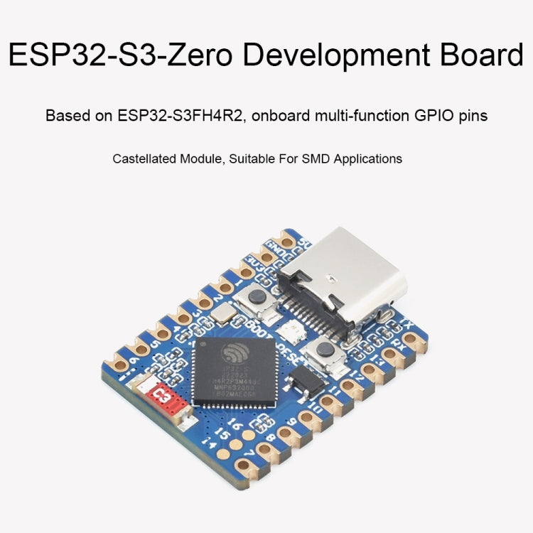 Waveshare ESP32-S3 Mini Development Board, Based On ESP32-S3FH4R2 Dual-Core Processor without Header - Boards & Shields by Waveshare | Online Shopping South Africa | PMC TechLife | Buy Now Pay Later Mobicred
