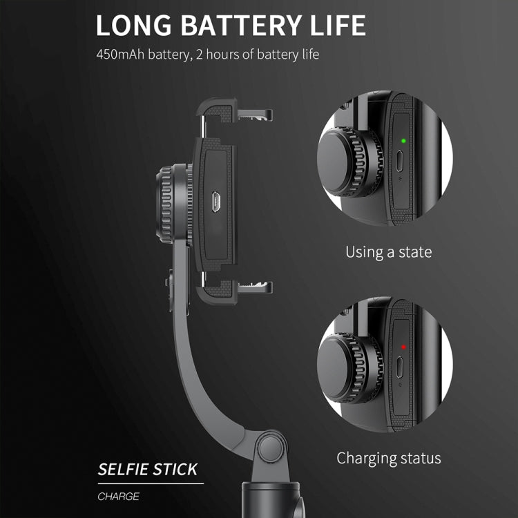 CYKE Q08 Anti-Shake Gimbal Bluetooth Selfie Stick Handheld Phone Live Tripod(No light Version) - Selfie Sticks by CYKE | Online Shopping South Africa | PMC TechLife | Buy Now Pay Later Mobicred