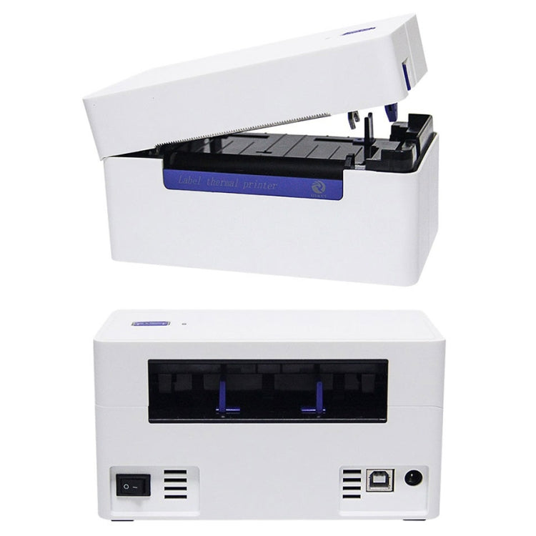 QIRUI 104mm Express Order Printer Thermal Self-adhesive Label Printer, Style:QR-488BT(UK Plug) - Receipt Printers by PMC TechLife | Online Shopping South Africa | PMC TechLife | Buy Now Pay Later Mobicred