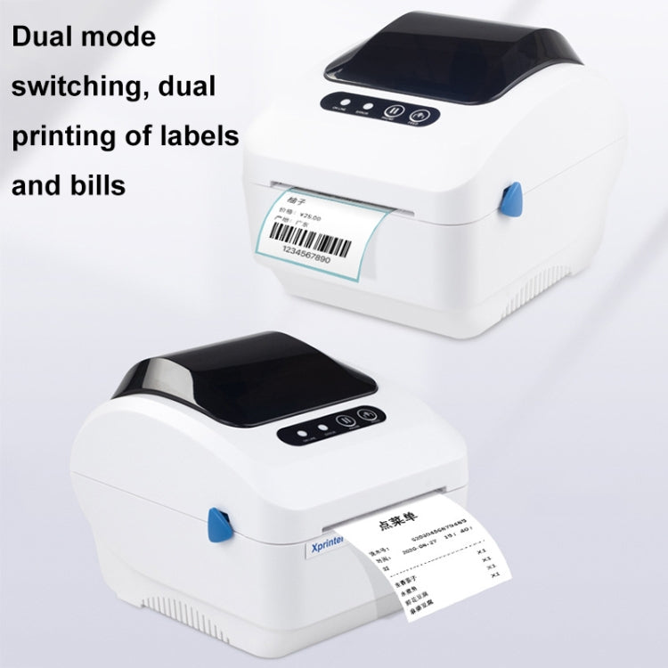 Xprinter XP-320B 80mm Thermal Barcode Supermarket Cashier Label Printer, Spec: USB(EU Plug) - free shipping - PMC TechLife - Order now!