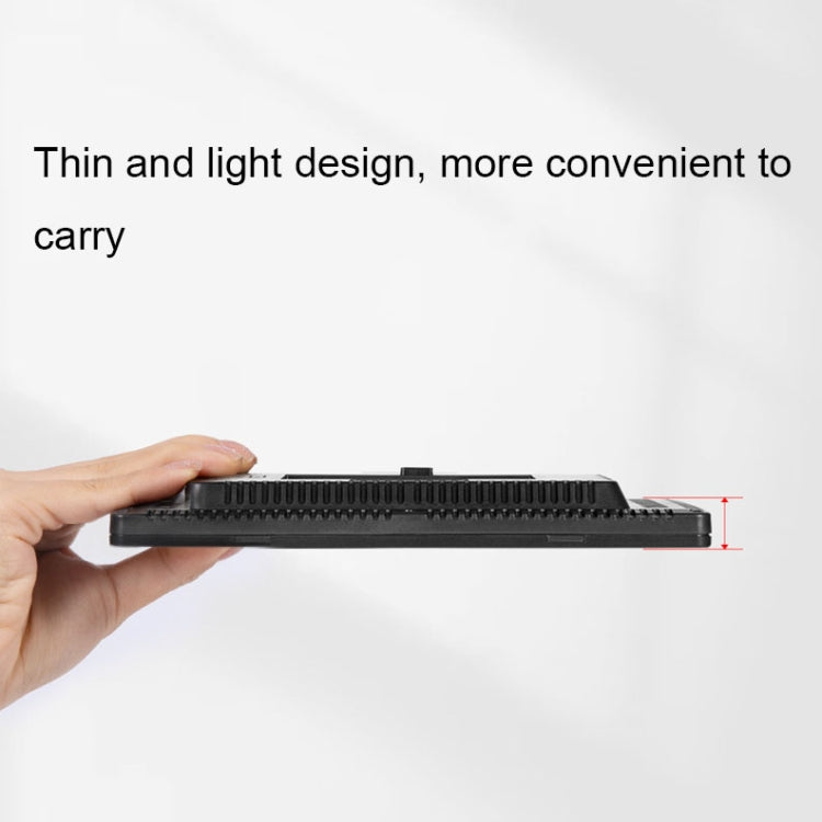 600 LEDs Stepless Adjustable Live Fill Lamp Reversible Photography Soft Light, Spec: 10 inch(EU Plug) - free shipping - PMC TechLife - Order now!