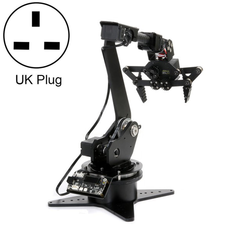 Waveshare High-Torque Serial Bus Servo, Desktop Robotic Arm Kit, Based On ESP32, 5-DOF, Plug:UK Plug - free shipping - PMC Jewellery - Order now!