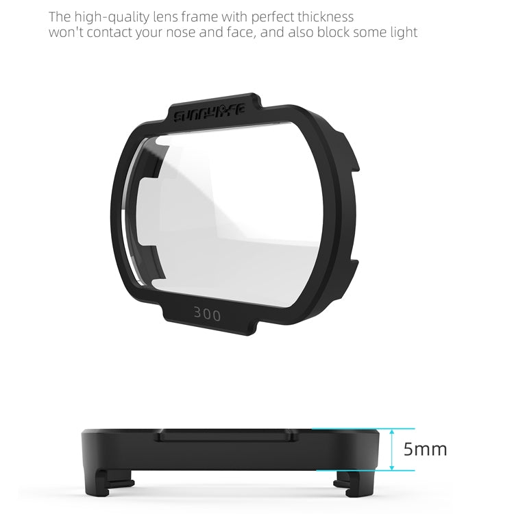 Sunnylife FV-Q9334 2 PCS Myopia Lens Nearsighted Corrective Aspherical Lens for DJI FPV Goggles V2, Colour: 150 Degree - free shipping - PMC TechLife - Order now!