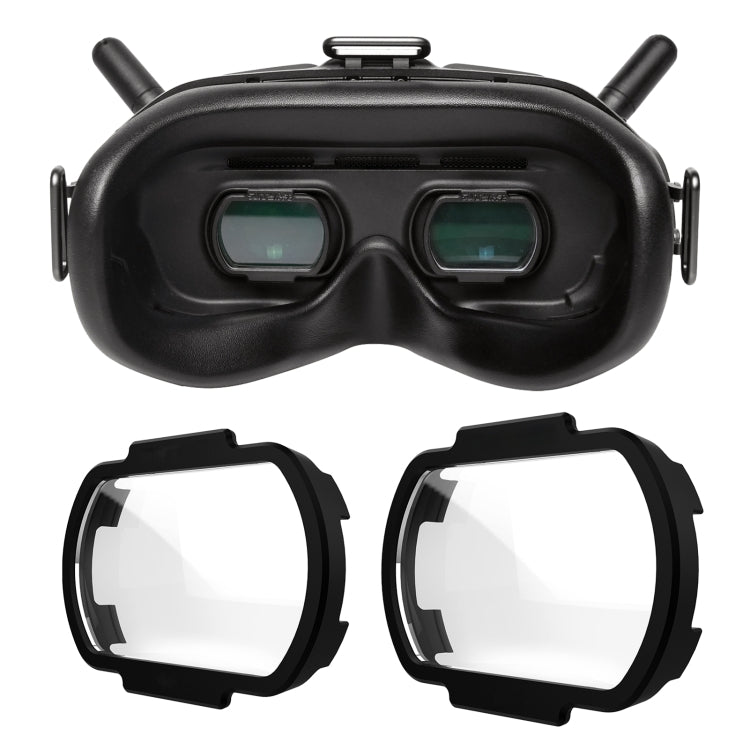 Sunnylife FV-Q9334 2 PCS Myopia Lens Nearsighted Corrective Aspherical Lens for DJI FPV Goggles V2, Colour: 150 Degree - free shipping - PMC TechLife - Order now!