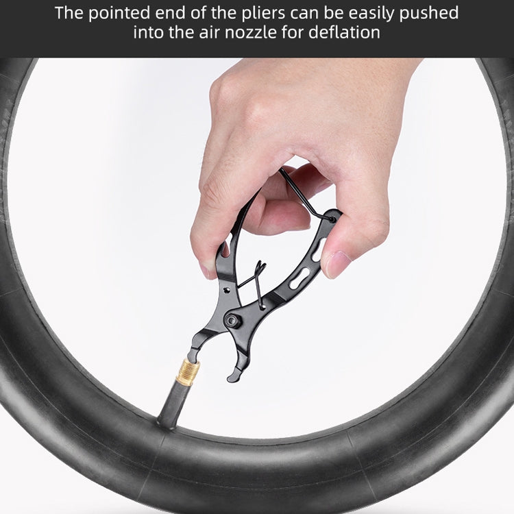 3 PCS Bicycle Mini Chain Fast Release Magic Buckle Pliers Two-Way Bayonet Disassembly Pliers(Black) - Maintenance tools by PMC TechLife | Online Shopping South Africa | PMC TechLife | Buy Now Pay Later Mobicred