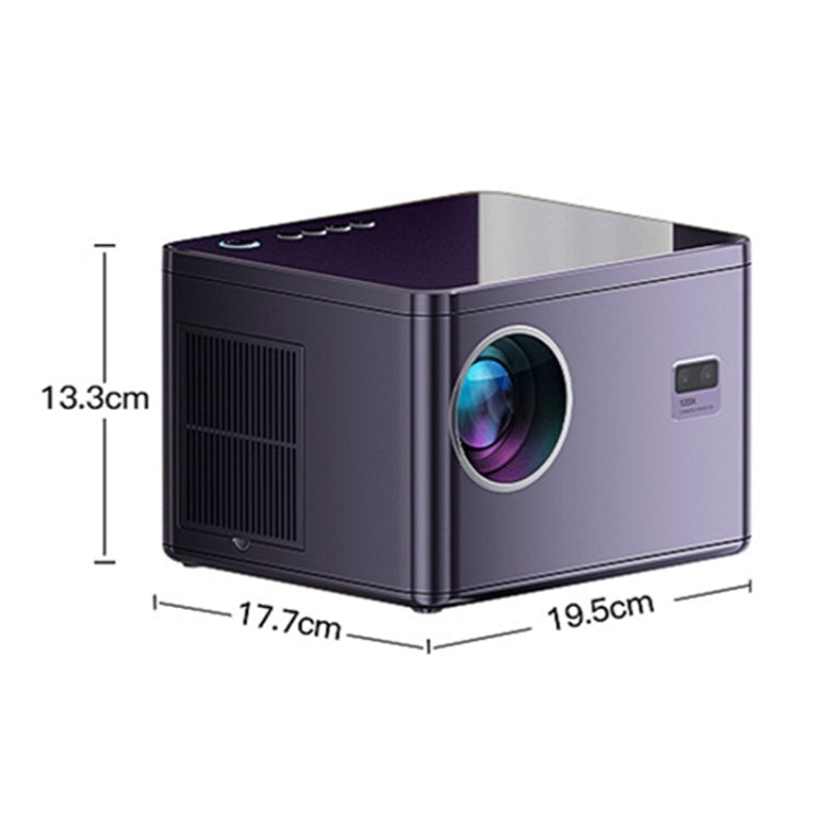 K1 1080P HD Motorized Focus Projector Home 5G Dual-Band WiFi Wireless Projector(UK Plug) - free shipping - PMC Jewellery - Order now!