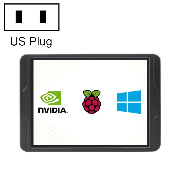 Waveshare 8 Inch 2K IPS 1536��2048 Optical Bonding Toughened Glass Panel Touch Display, Plug:US Plug - Modules Expansions Accessories by PMC TechLife | Online Shopping South Africa | PMC TechLife | Buy Now Pay Later Mobicred