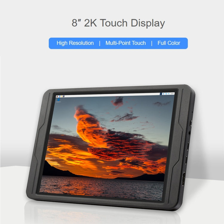 Waveshare 8 Inch 2K IPS 1536��2048 Optical Bonding Toughened Glass Panel Touch Display, Plug:UK Plug - Modules Expansions Accessories by PMC TechLife | Online Shopping South Africa | PMC TechLife | Buy Now Pay Later Mobicred