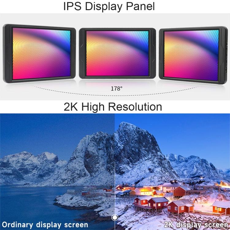 Waveshare 8 Inch 2K IPS 1536��2048 Optical Bonding Toughened Glass Panel Touch Display, Plug:UK Plug - Modules Expansions Accessories by PMC TechLife | Online Shopping South Africa | PMC TechLife | Buy Now Pay Later Mobicred
