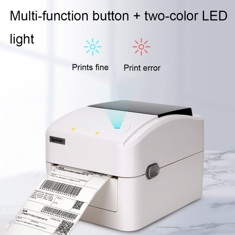Xprinter XP-420B 108mm Express Order Printer Thermal Label Printer, Style:USB+WIFI(EU Plug) - free shipping - PMC TechLife - Order now!