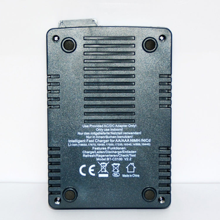 OPUS BT-C3100 Smart Smart Digital Intelligent 4-Slot Battery Charger(US Plug) - Charger & Converter by OPUS | Online Shopping South Africa | PMC Jewellery | Buy Now Pay Later Mobicred