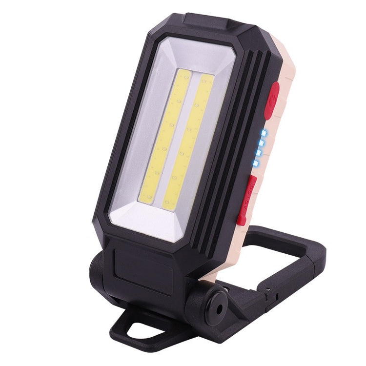 W559 2 COB + T6 Glare Car Inspection Working Light USB Charging LED Folding Camping Lamp with Hook + Magnet - free shipping - PMC Jewellery - Order now!