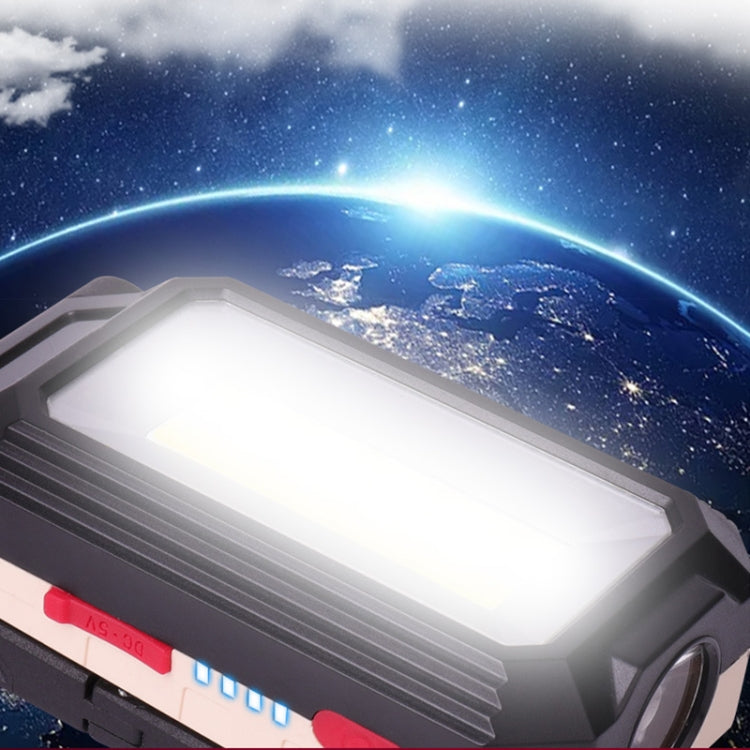 W559 2 COB + T6 Glare Car Inspection Working Light USB Charging LED Folding Camping Lamp with Hook + Magnet - free shipping - PMC Jewellery - Order now!