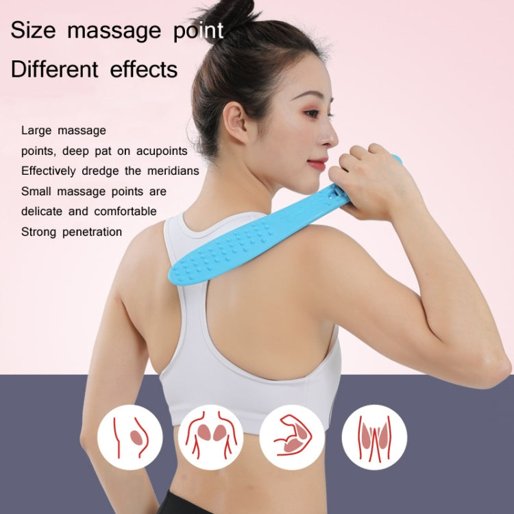 Silicone Health Meridian Massage Fitness Massager Random Colour Delivery, Shape: Second Generation 35cm - free shipping - PMC TechLife - Order now!