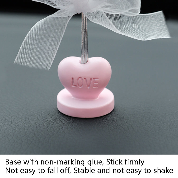 6 PCS Car Ornaments Love Balloon Personality Macaron Color Car Ornament(Pink White) - Ornaments by PMC TechLife | Online Shopping South Africa | PMC TechLife | Buy Now Pay Later Mobicred