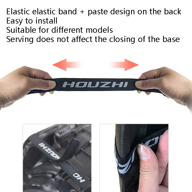 HOUZHI MTZT1010 Motorcycle Sun Insulation Cushion 3D Grid Breathable Sweating Cool Seat Cover, Style: Single Layer XL - Seat Covers by PMC TechLife | Online Shopping South Africa | PMC TechLife | Buy Now Pay Later Mobicred