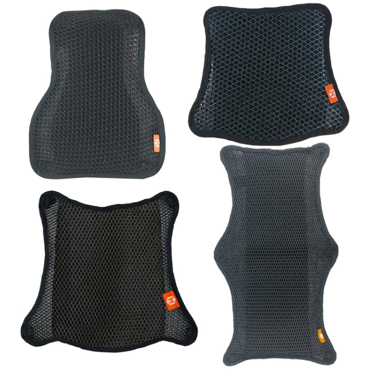 HOUZHI MTZT1010 Motorcycle Sun Insulation Cushion 3D Grid Breathable Sweating Cool Seat Cover, Style: Double Layer S - free shipping - PMC TechLife - Order now!