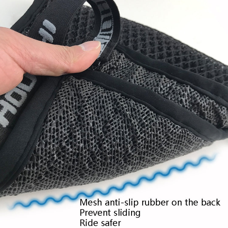 HOUZHI MTZT1010 Motorcycle Sun Insulation Cushion 3D Grid Breathable Sweating Cool Seat Cover, Style: Double Layer L - Seat Covers by PMC TechLife | Online Shopping South Africa | PMC TechLife | Buy Now Pay Later Mobicred