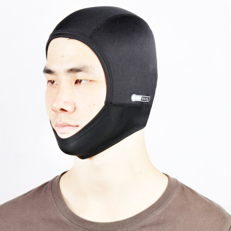MTTT1040 Motorcycle Helmet Interior Cap Breathable Quick Dry Sunscreen Sweat-Absorbent Sports Head Cover, Size: XL(Black) - Helmets by PMC TechLife | Online Shopping South Africa | PMC TechLife | Buy Now Pay Later Mobicred