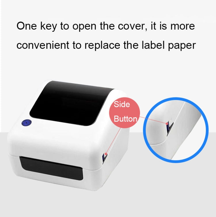 100mm Express Order Printer Thermal Self-adhesive Label Printing Machine, Style:IP486(US Plug) - Receipt Printers by PMC TechLife | Online Shopping South Africa | PMC TechLife | Buy Now Pay Later Mobicred