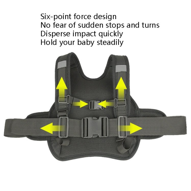 MTBD1063 Electric Motorcycle Seat Belt Child Seat Belt Baby Strap(Black) - Protective Gear by PMC TechLife | Online Shopping South Africa | PMC TechLife | Buy Now Pay Later Mobicred