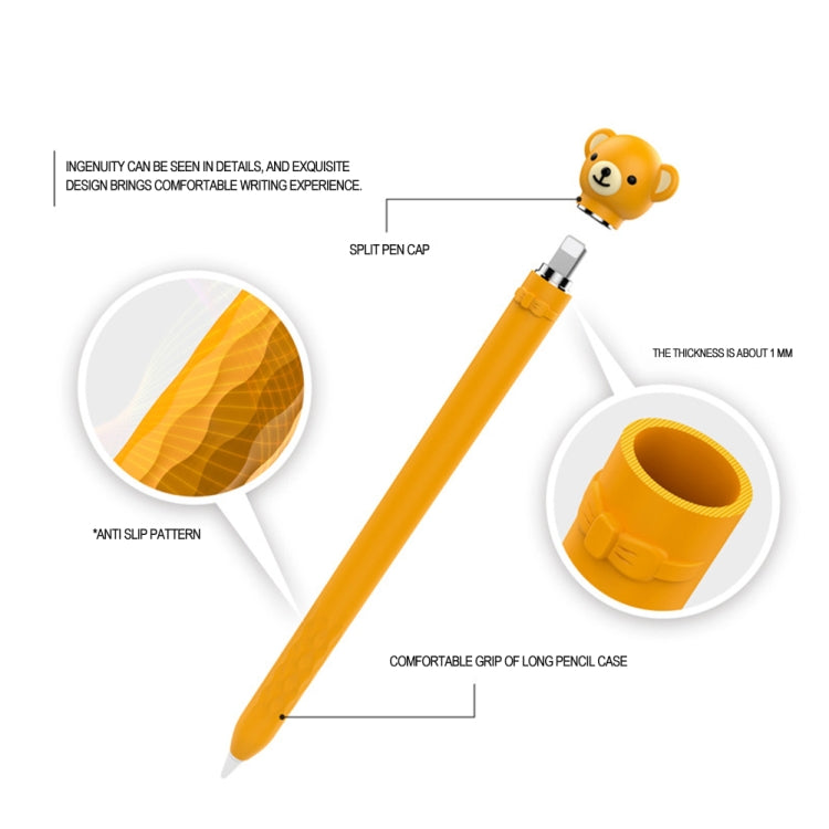 Cartoon Silicone Capacitive Pen Non-Slip And Anti-Drop Protective Cover For Apple Pencil 1(Deer) - free shipping - PMc TechLife - Order now!