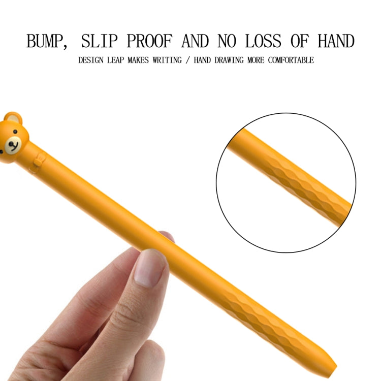 Cartoon Silicone Capacitive Pen Non-Slip And Anti-Drop Protective Cover For Apple Pencil 1(Rabbit) - Pencil Accessories by PMc TechLife | Online Shopping South Africa | PMc TechLife | Buy Now Pay Later Mobicred