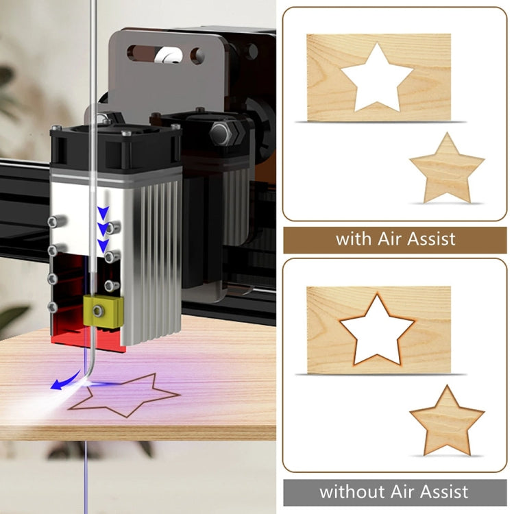 NEJE Air Assist Pump For Laser Cutting Engraving Machine(EU Plug) - free shipping - PMC TechLife - Order now!