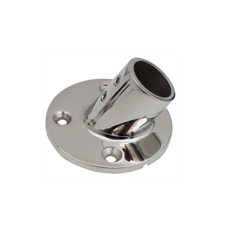 60 Degree Round Pipe Seat 316 Stainless Steel Corrosion-Resistant Marine Tube Seat, Specification: 25mm 1 inch - Marine Accessories & Parts by PMC TechLife | Online Shopping South Africa | PMC TechLife | Buy Now Pay Later Mobicred