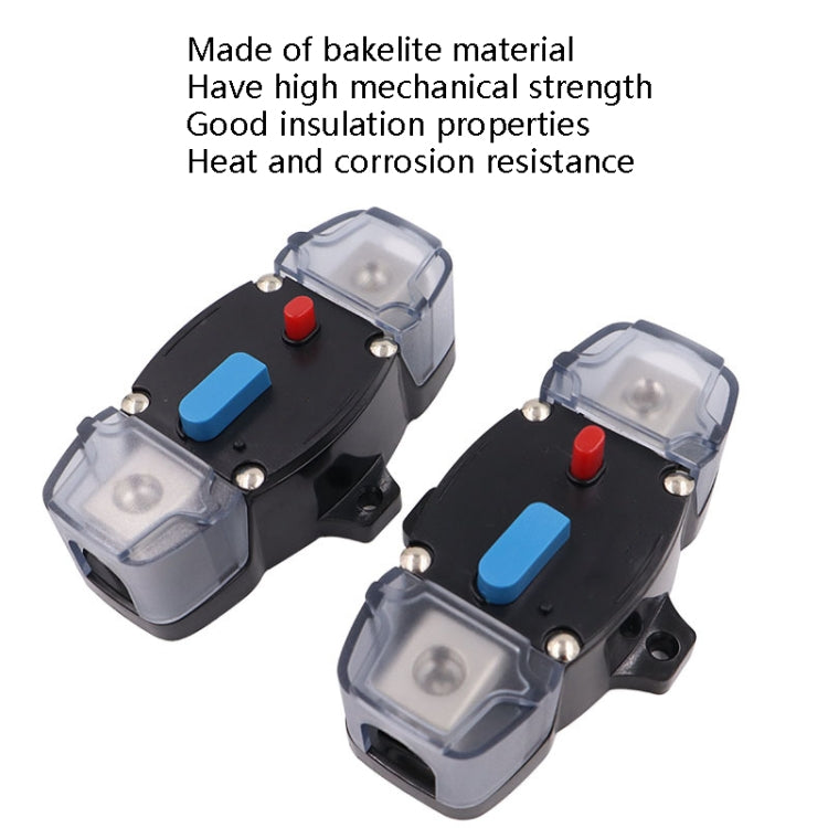 CB8 Car Route Yacht Ship Audio Refit Automatic Circuit Breaker Power Circuit Protection Insurance Switch, Specification: 300A - Fuse by PMC TechLife | Online Shopping South Africa | PMC TechLife | Buy Now Pay Later Mobicred
