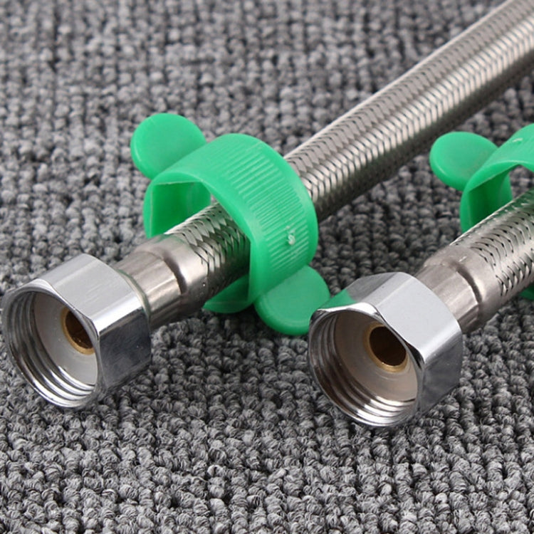 40cm Steel Hat 304 Stainless Steel Metal Knitting Hose Toilet Water Heater Hot And Cold Water High Pressure Pipe 4/8 Inch DN15 Connecting Pipe - free shipping - PMC TechLife - Order now!