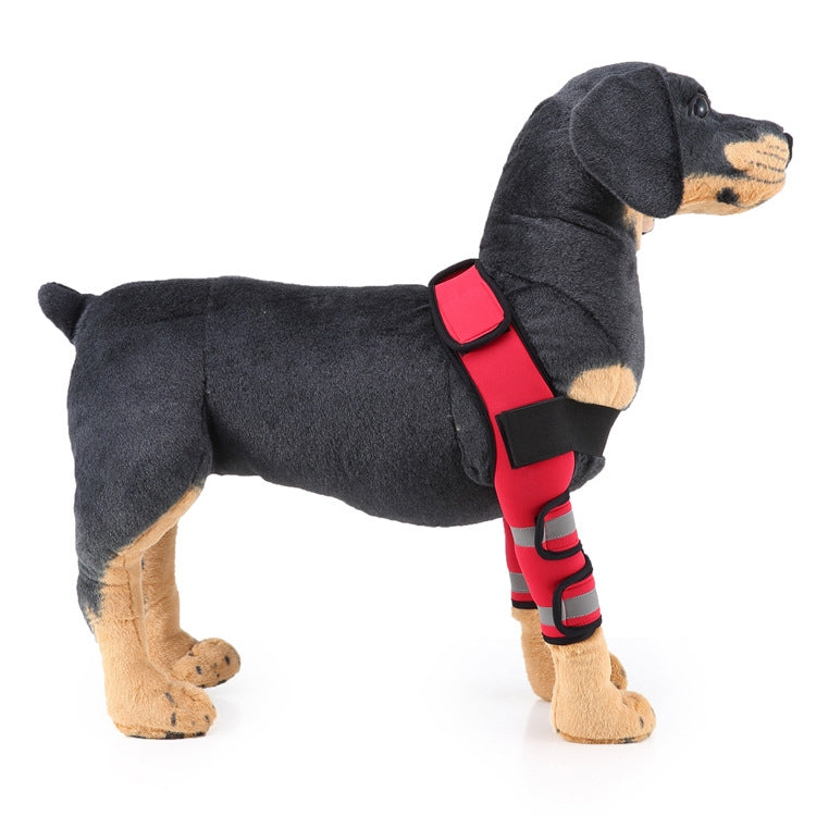 Pet Dog Leg Knee Guard Surgery Injury Protective Cover, Size: M(Anti-glory Model (Red)) - Protective & Protection by PMC TechLife | Online Shopping South Africa | PMC TechLife | Buy Now Pay Later Mobicred