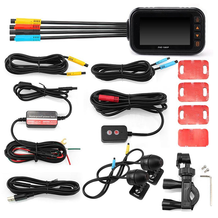 MT35B 1080P Waterproof HD Motorcycle Driving Recorder Mobile Phone Interconnection Locomotive Recorder - Electrical Instruments by PMC TechLife | Online Shopping South Africa | PMC TechLife | Buy Now Pay Later Mobicred