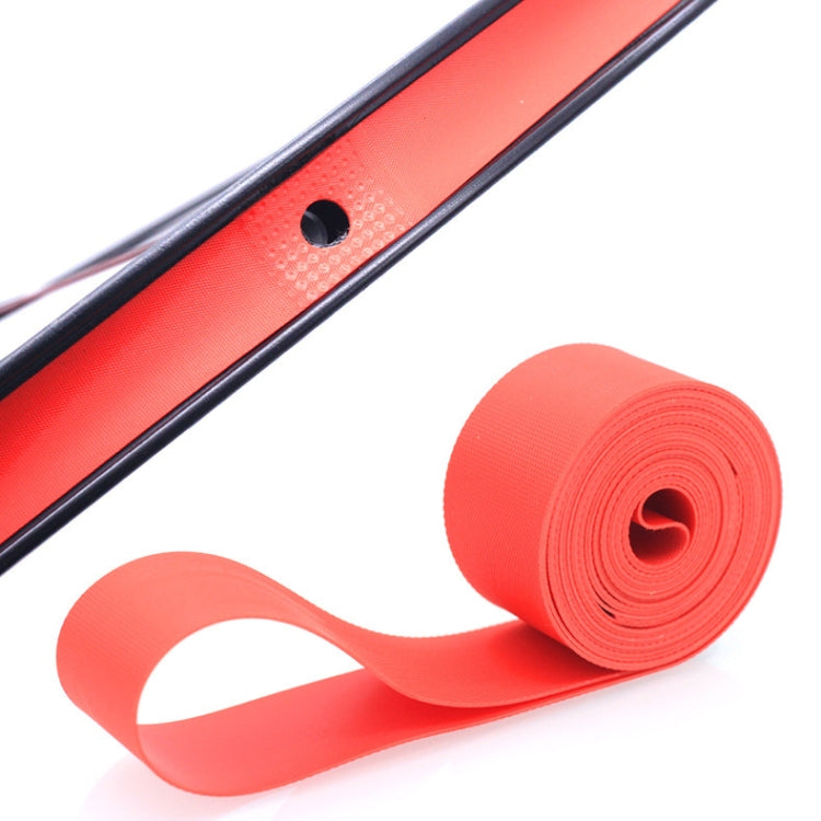 10 PCS Road Mountain Bike Anti-Stab Tire Pad Bicycle Wheel Set PVC Spoke Lining Tape, Colour: Red(26inch x 18mm) - Others by PMc TechLife | Online Shopping South Africa | PMc TechLife | Buy Now Pay Later Mobicred