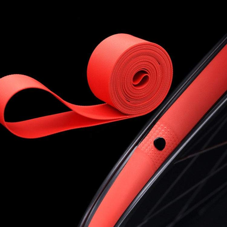 10 PCS Road Mountain Bike Anti-Stab Tire Pad Bicycle Wheel Set PVC Spoke Lining Tape, Colour: Red(700C x 18mm) - Others by PMc TechLife | Online Shopping South Africa | PMc TechLife | Buy Now Pay Later Mobicred