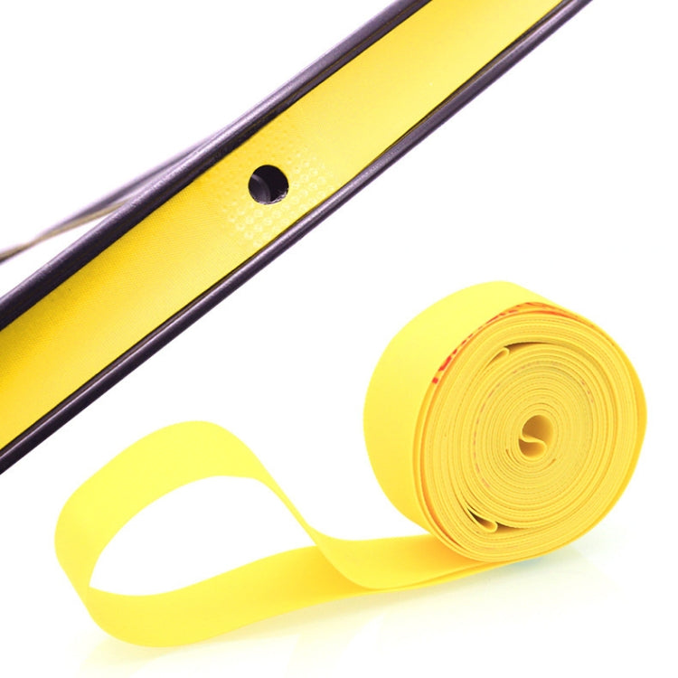 10 PCS Road Mountain Bike Anti-Stab Tire Pad Bicycle Wheel Set PVC Spoke Lining Tape, Colour: Yellow(26inch x 18mm) - Others by PMc TechLife | Online Shopping South Africa | PMc TechLife | Buy Now Pay Later Mobicred