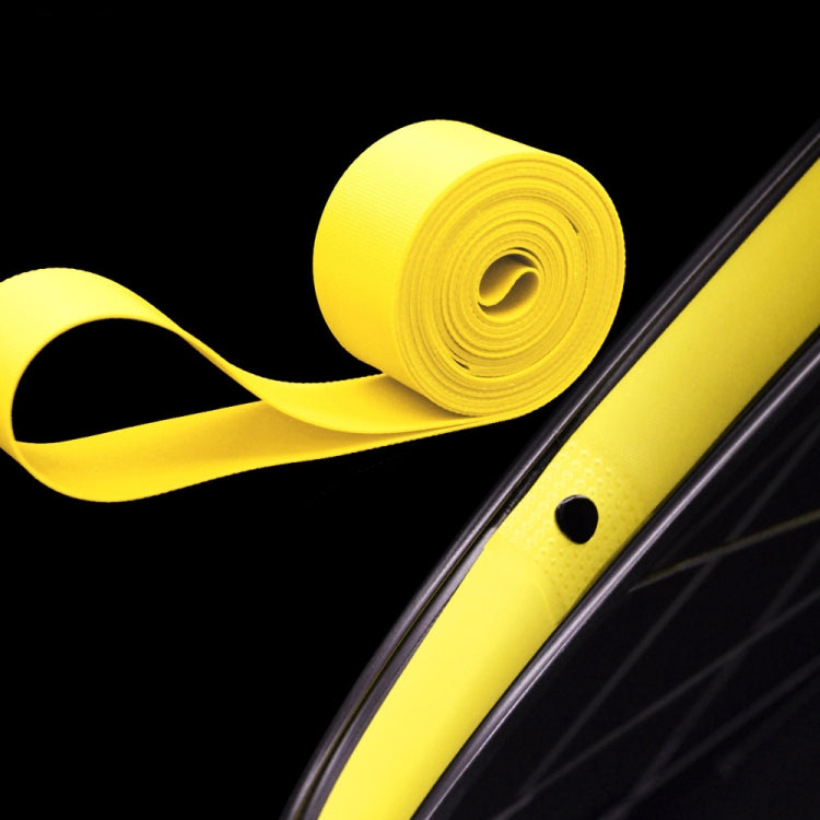 10 PCS Road Mountain Bike Anti-Stab Tire Pad Bicycle Wheel Set PVC Spoke Lining Tape, Colour: Yellow(29inch x 18mm) - Others by PMc TechLife | Online Shopping South Africa | PMc TechLife | Buy Now Pay Later Mobicred