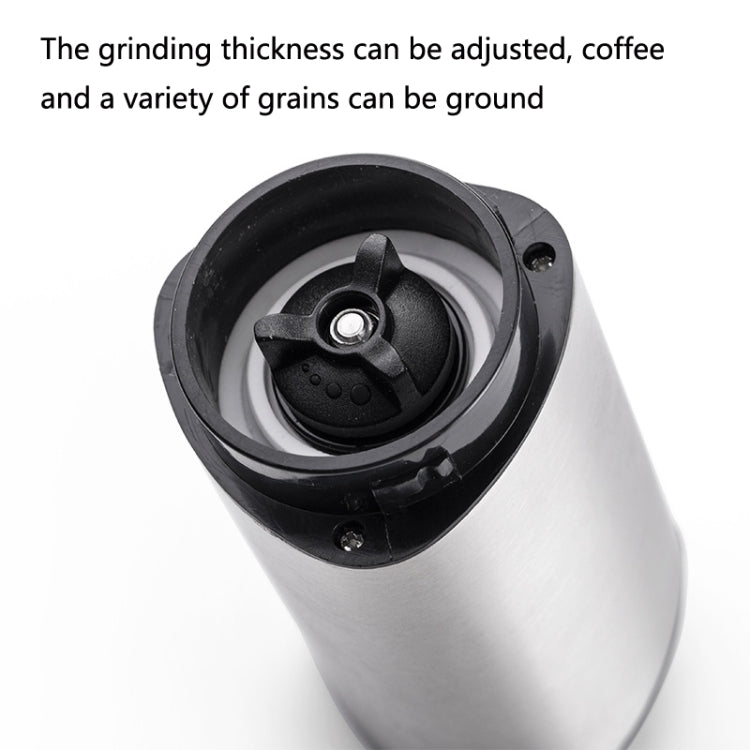 Household Stainless Steel Hand-Cranked Coffee Machine Grinder(Stainless Steel Model) - free shipping - PMC TechLife - Order now!