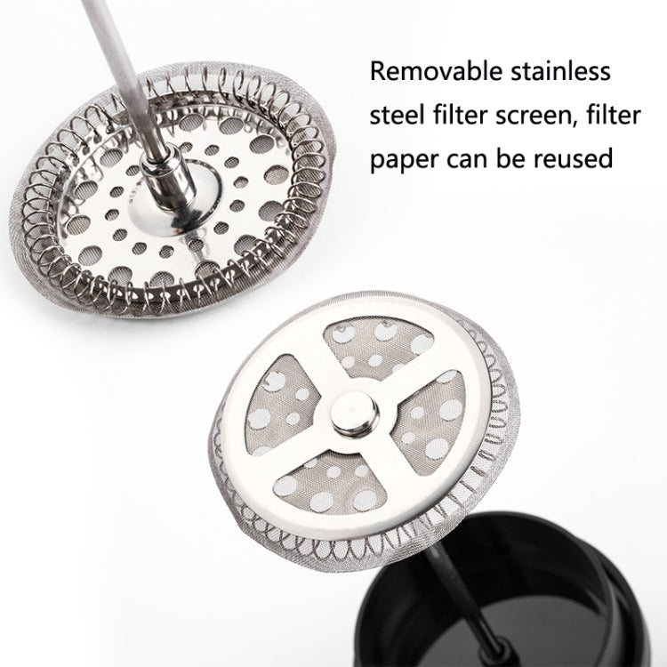 Household Hand Brewed Coffee French Filter Press Pot Glass Tea Maker(600ml) - free shipping - PMC TechLife - Order now!