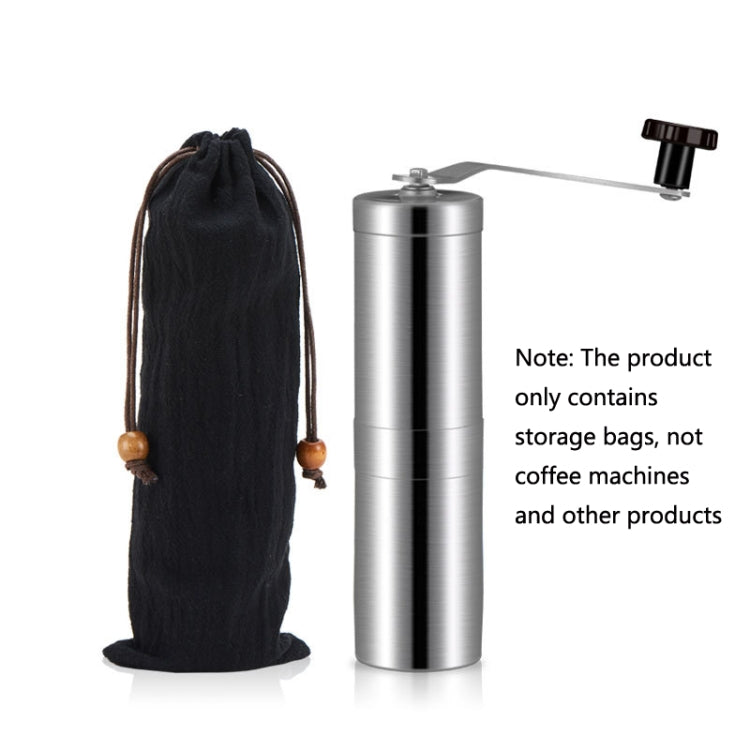 Portable Coffee Machine Shaker Grinder Storage Cotton Bag(Black) - free shipping - PMC TechLife - Order now!