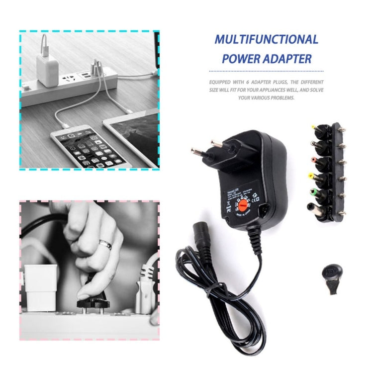 C5 3-12V 12W Adjustable Voltage Regulated Switch Power Supply Power Adapter Multifunction Charger With DC Tips(UK Plug) - free shipping - PMC TechLife - Order now!